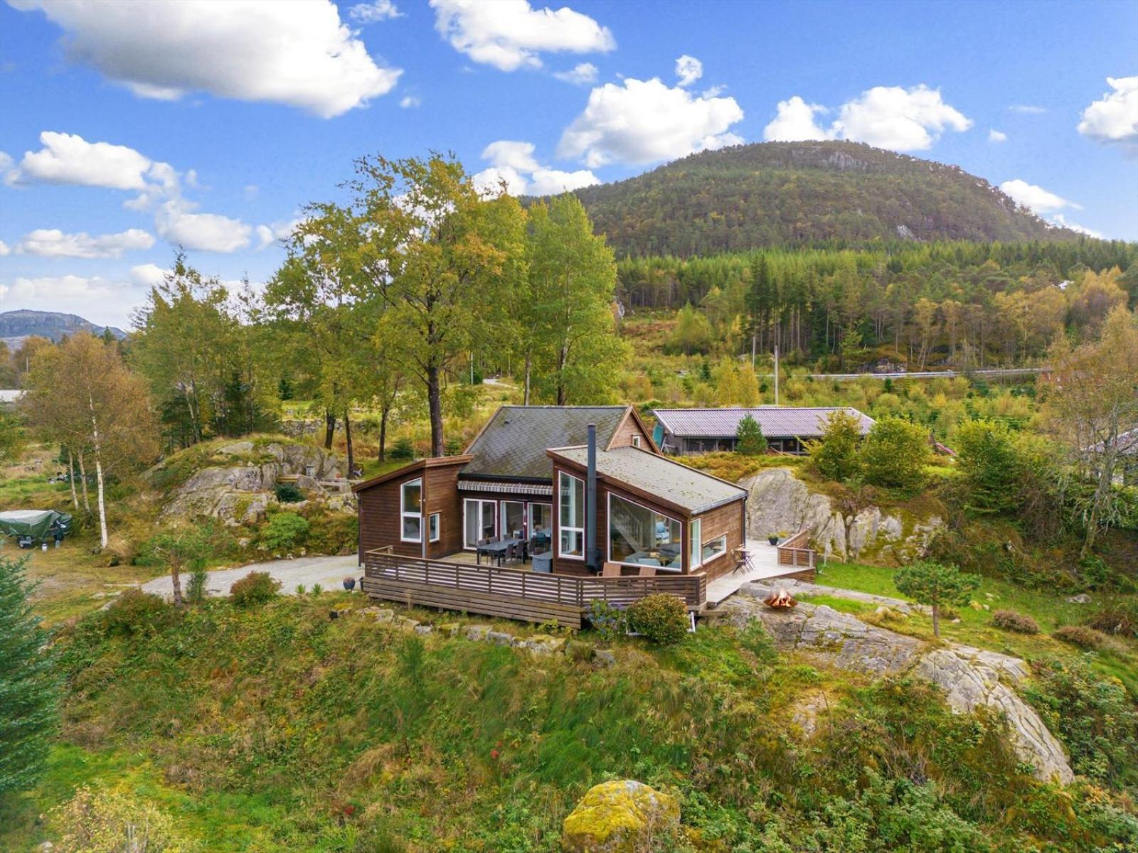 Charming House Located By The Fjord With The Pultpitrock Within Short Distance Villa Jorpeland Bagian luar foto